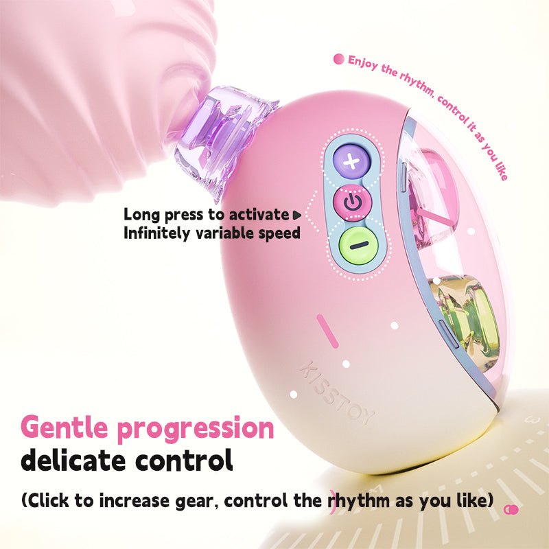 Dual-Head Clitoral Suction Vibe - Clit Sucker Toy