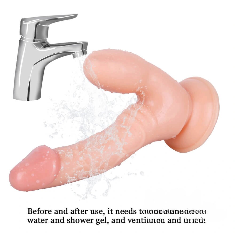 Dual Head Double Dildo 7.87in - Double Ended PVC Dildo
