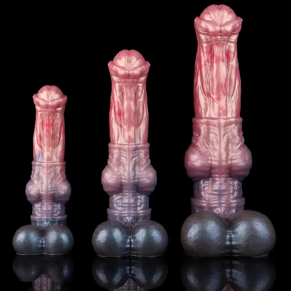 Dual Layer Horse Knot Dildo - Animal Knot Fantasy Dildo