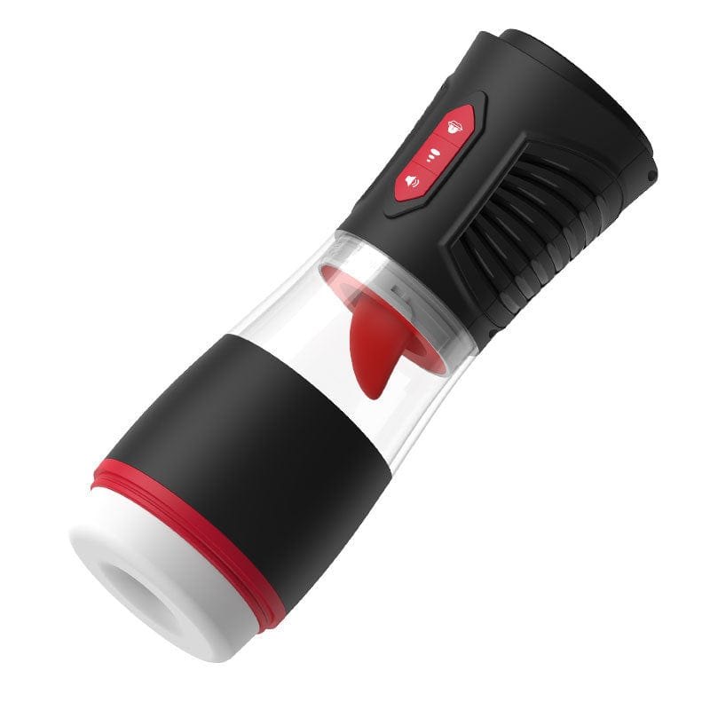 Dual Layer Stroker Cup - Male Masturbator with Tongue