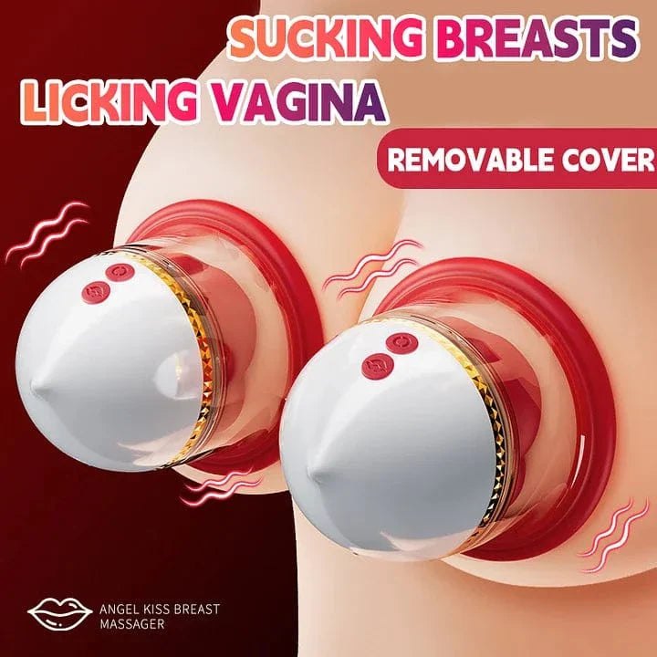 Dual Nibble Suction Nipple Massager - Nipple Suckers