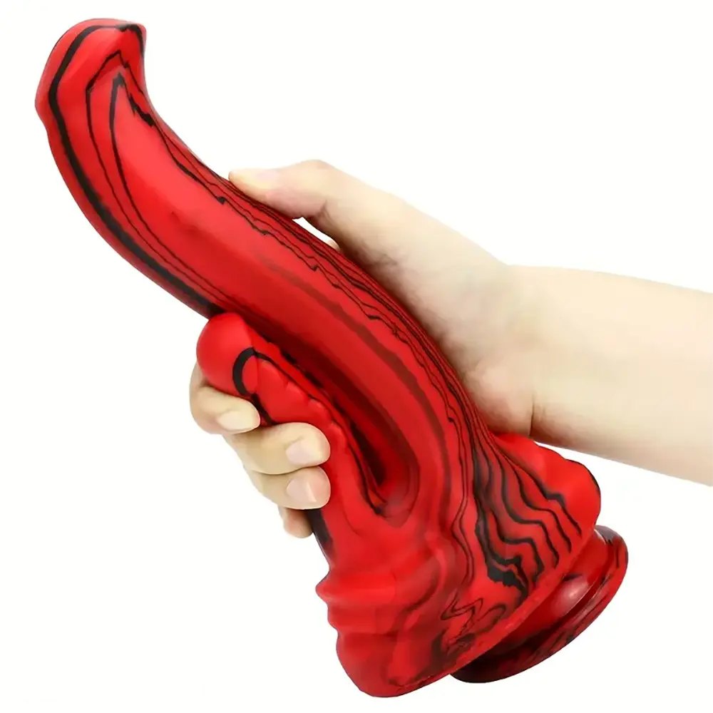 Dual Shaft Fantasy Riding Dildo - Monster Fantasy Dildo