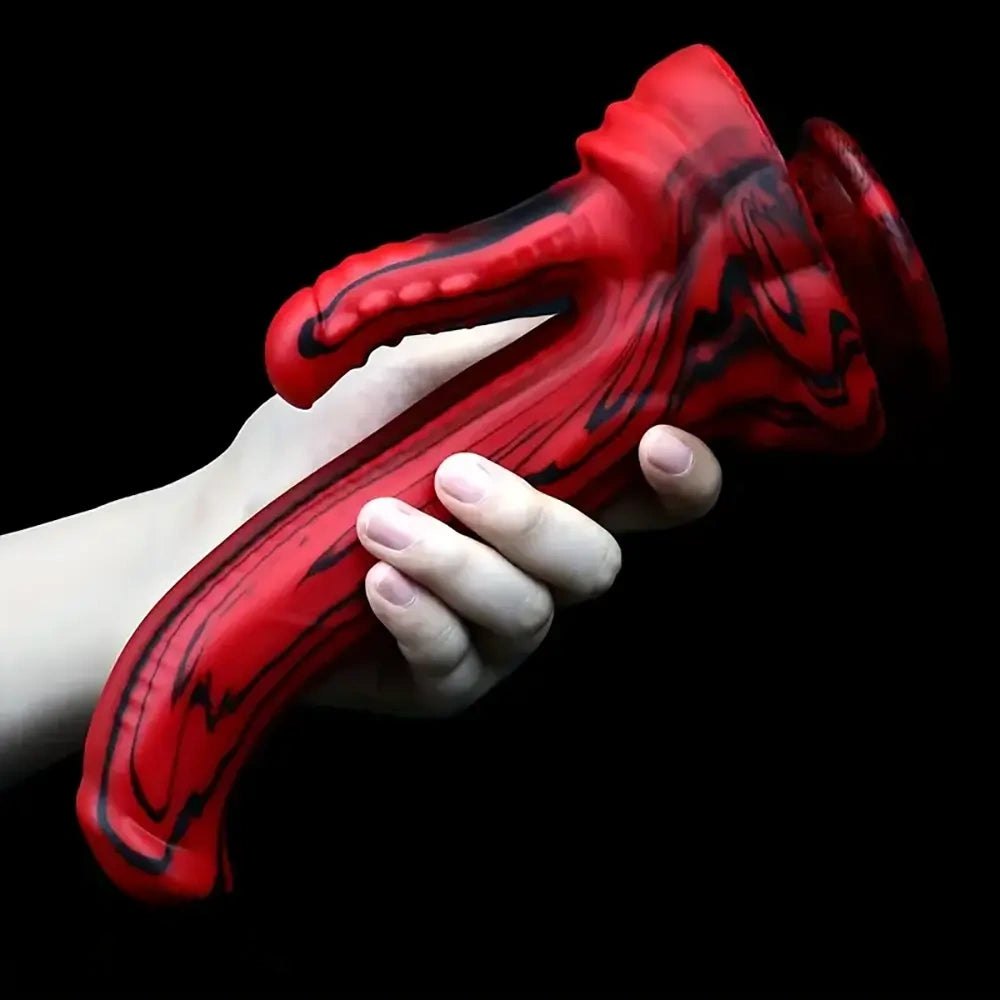 Dual Shaft Fantasy Riding Dildo - Monster Fantasy Dildo