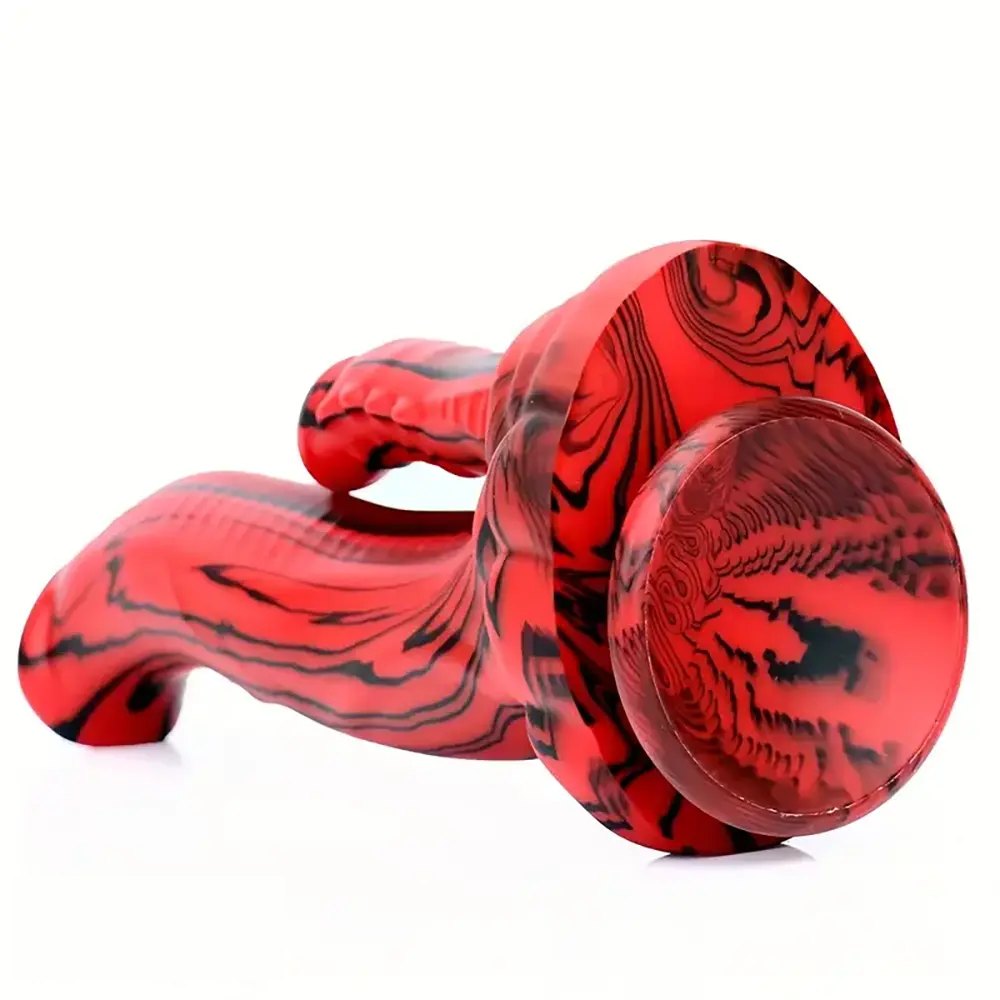 Dual Shaft Fantasy Riding Dildo - Monster Fantasy Dildo