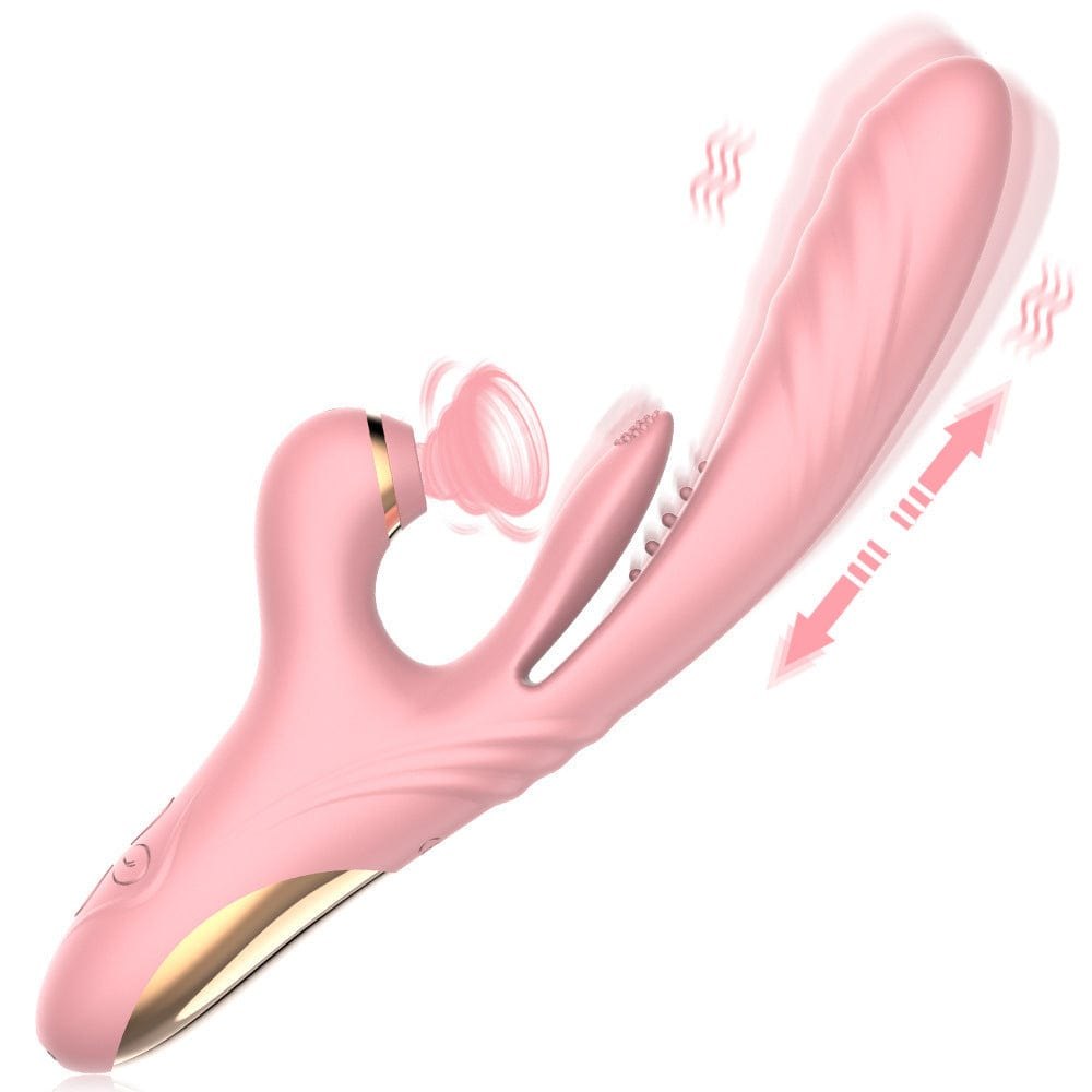 Dual Stim Clitoral Suction Vibrator - G-Spot Suction Toy