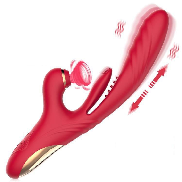Dual Stim Clitoral Suction Vibrator - G-Spot Suction Toy