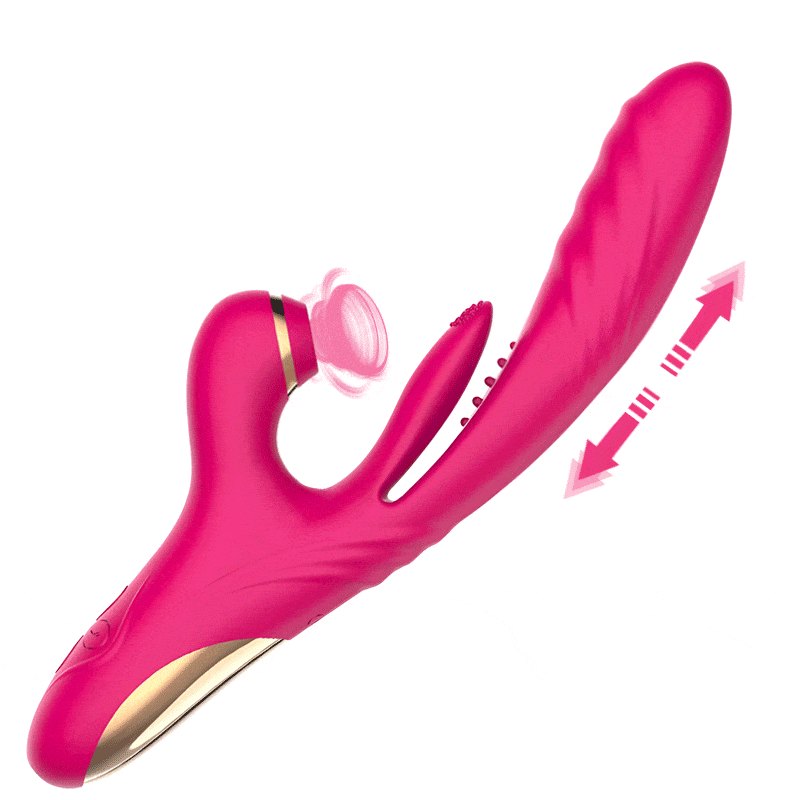 Dual Stim Clitoral Suction Vibrator - G-Spot Suction Toy