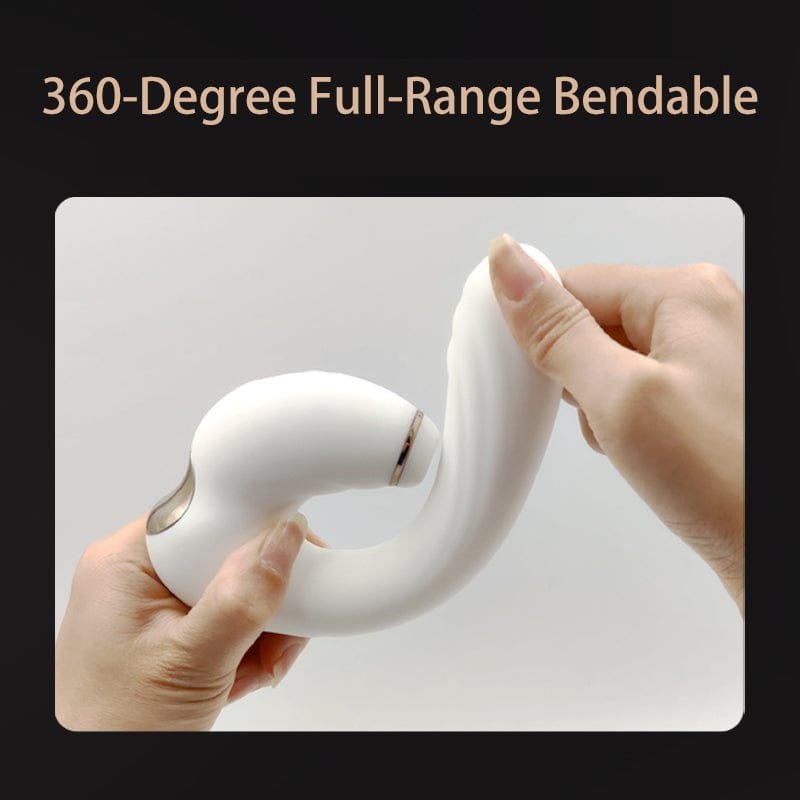 Dual Suction & G-Spot Wand Vibrator - Clitoral Suction Vibrator