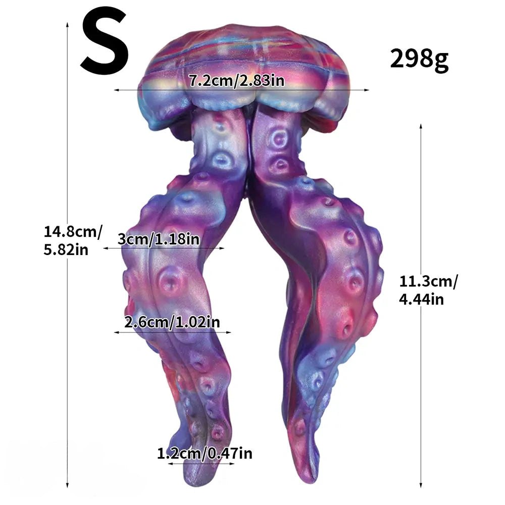Dual Tentacle Fantasy Dildo - Silicone Monster Dildo