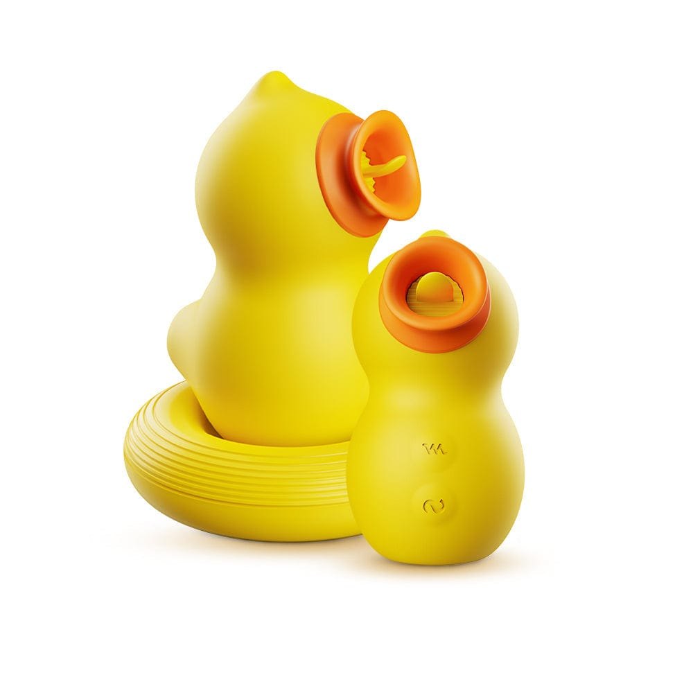 Duck Tongue Suction Vibrator - Clitoral Suction Vibrator
