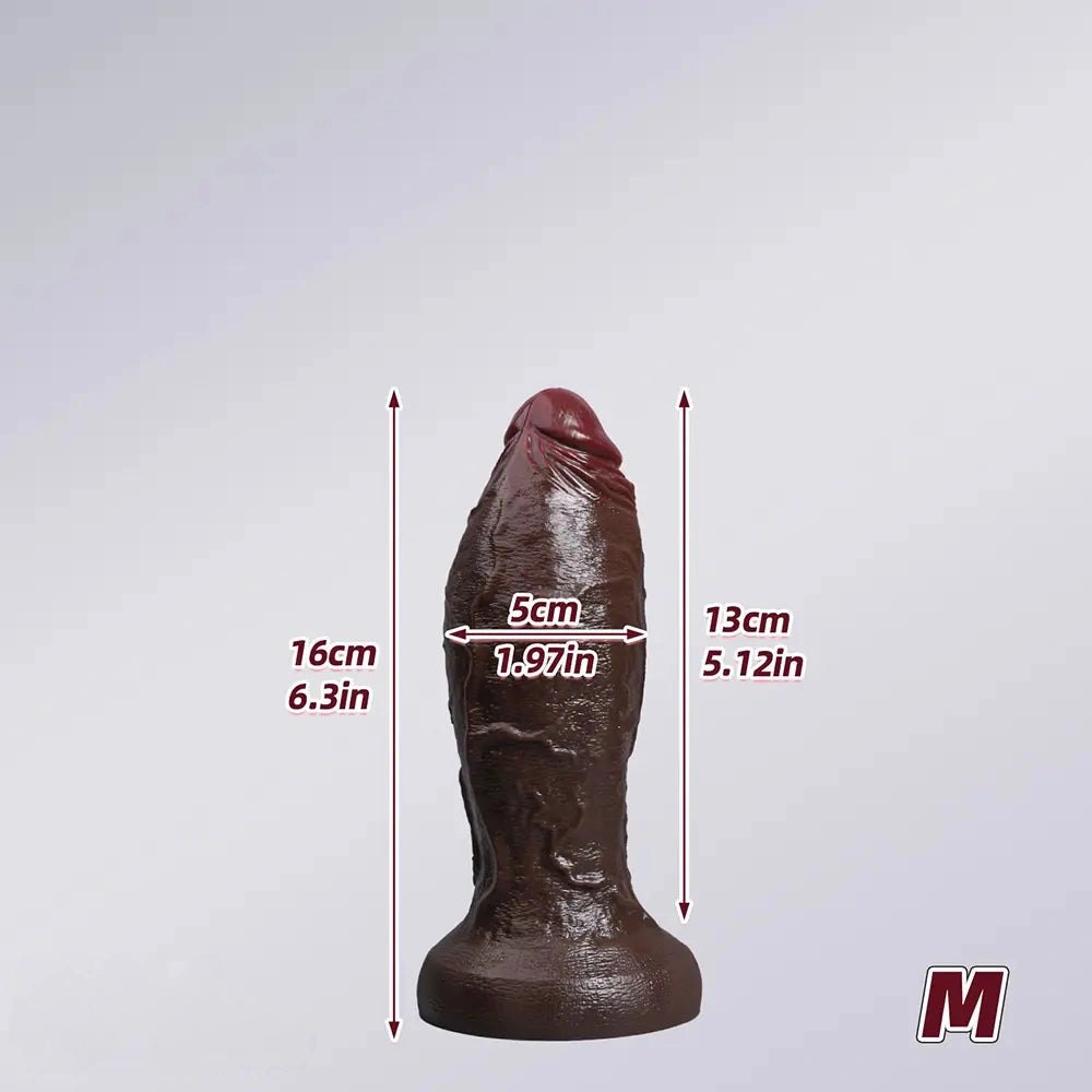 Ebony Large Thick Dildo - Big Silicone Dildo XXL