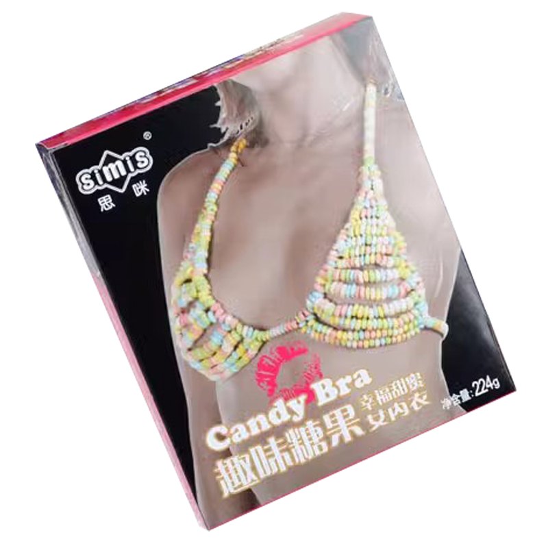 Edible Candy Bra and Panty Set - Novelty Couples Treat