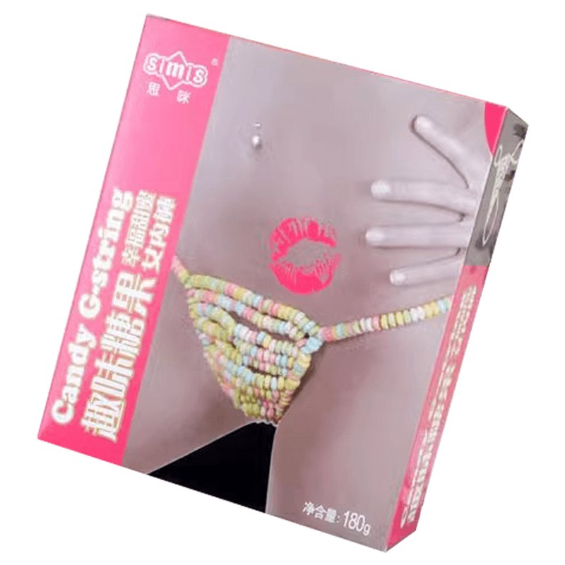 Edible Candy Bra and Panty Set - Novelty Couples Treat