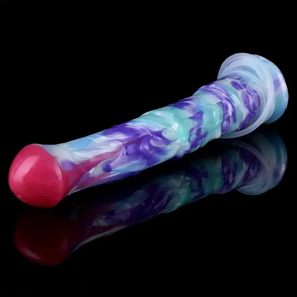 Ejaculating Animal Dildo 11.6in - Silicone Horse Style Dildo