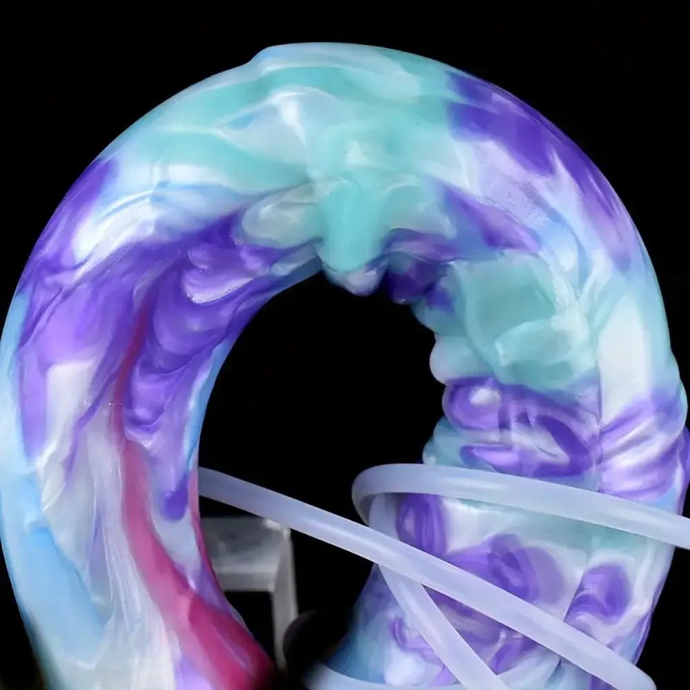 Ejaculating Animal Dildo 11.6in - Silicone Horse Style Dildo