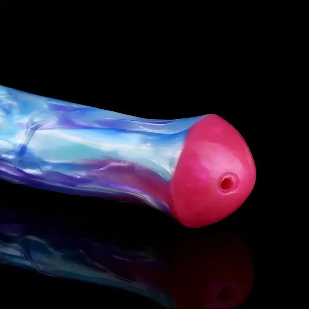 Ejaculating Animal Dildo 11.6in - Silicone Horse Style Dildo