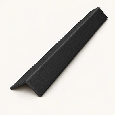 Acoustic Wall Panel End Trim — Black