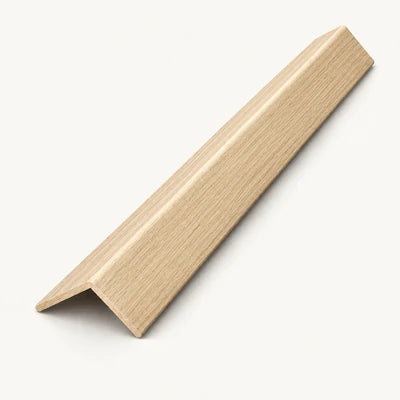 Acoustic Wall Panel End Trim — Light Oak