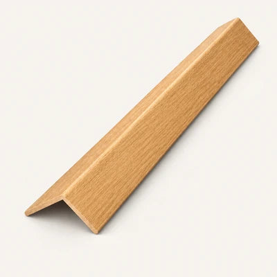 Acoustic Wall Panel End Trim — Oak
