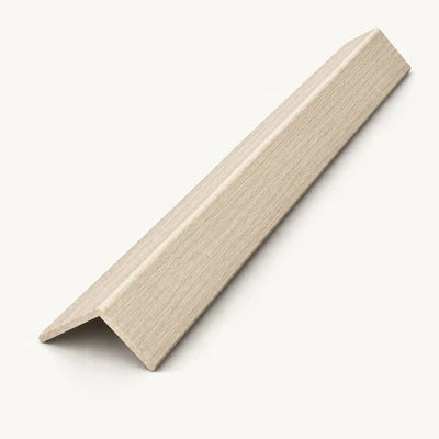 Acoustic Wall Panel End Trim — Sand