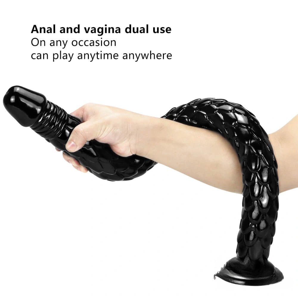 Extra Long Realistic Dildo - Lifelike Dual Density Dildo