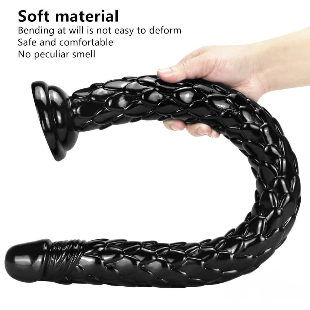 Extra Long Realistic Dildo - Lifelike Dual Density Dildo