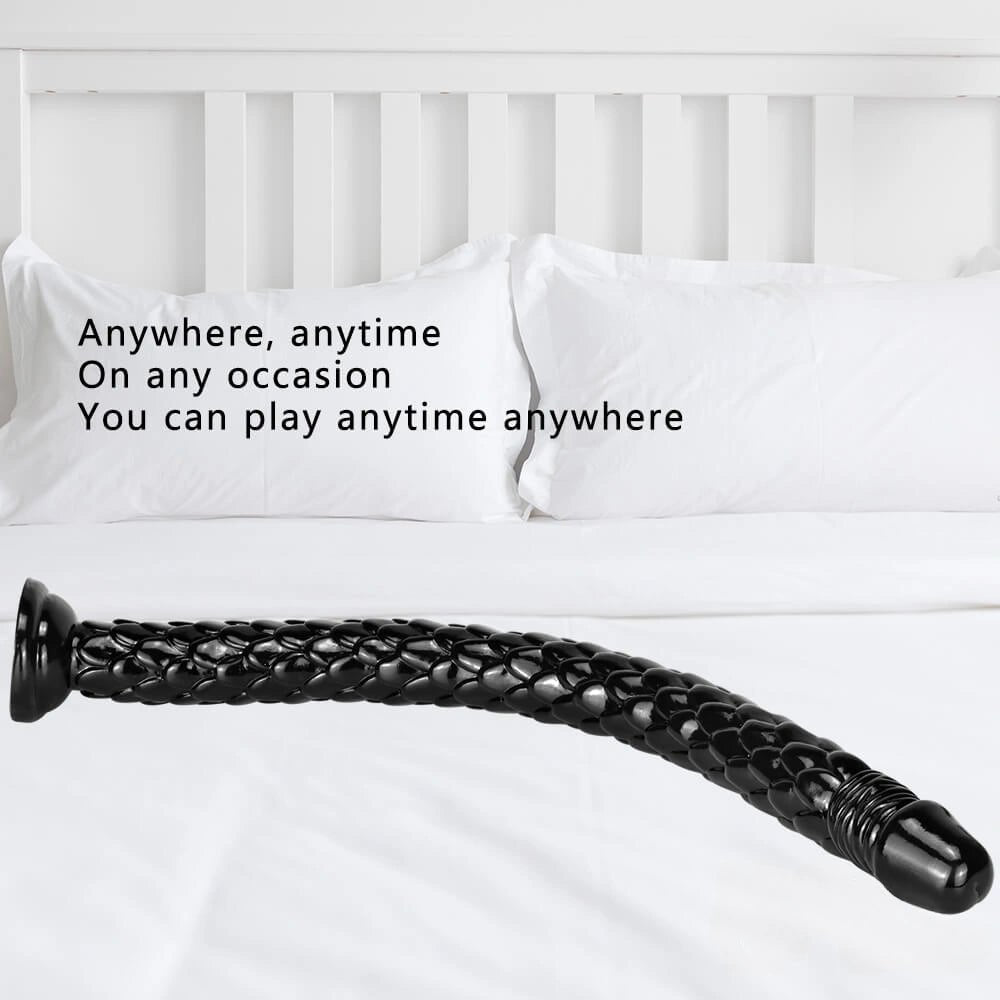Extra Long Realistic Dildo - Lifelike Dual Density Dildo