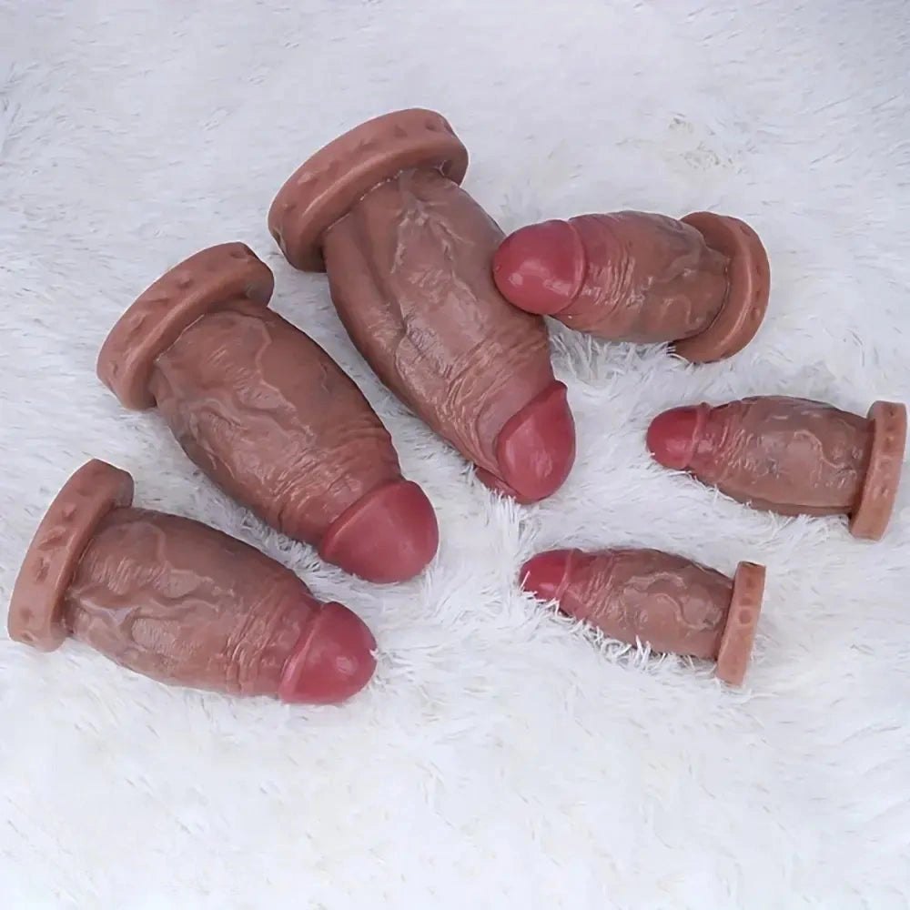 Extra Thick Dildo, Sizes S to XXXL - Giant Thick Dildo