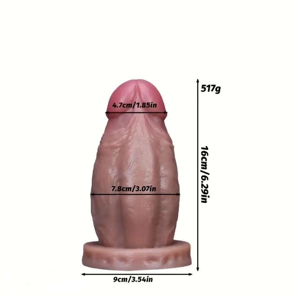 Extra Thick Dildo, Sizes S to XXXL - Giant Thick Dildo