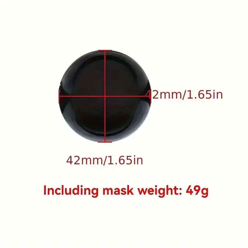 Face Mask with Silicone Gag Dildo - BDSM Blindfold Set