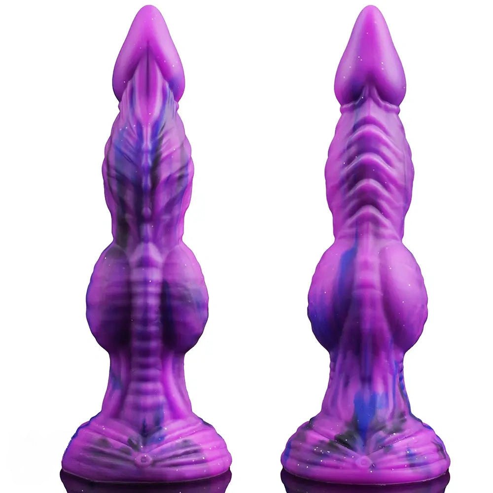 Fantasy Animal Knot Silicone Dildo - Knotted Animal Dildo