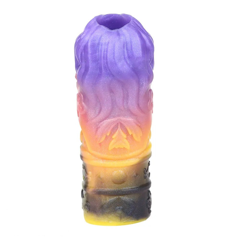 Fantasy Cock Sleeve 4.92in - Dragon Dildo Textured Sleeve