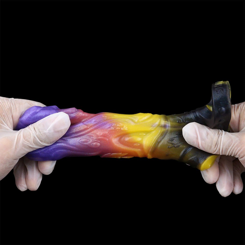 Fantasy Cock Sleeve 4.92in - Dragon Dildo Textured Sleeve