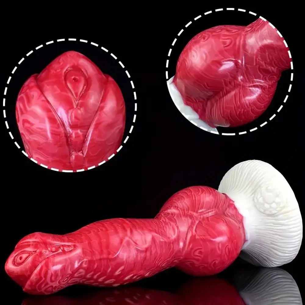 Fantasy Dog Knot Dildo - Big Silicone Animal Dildo