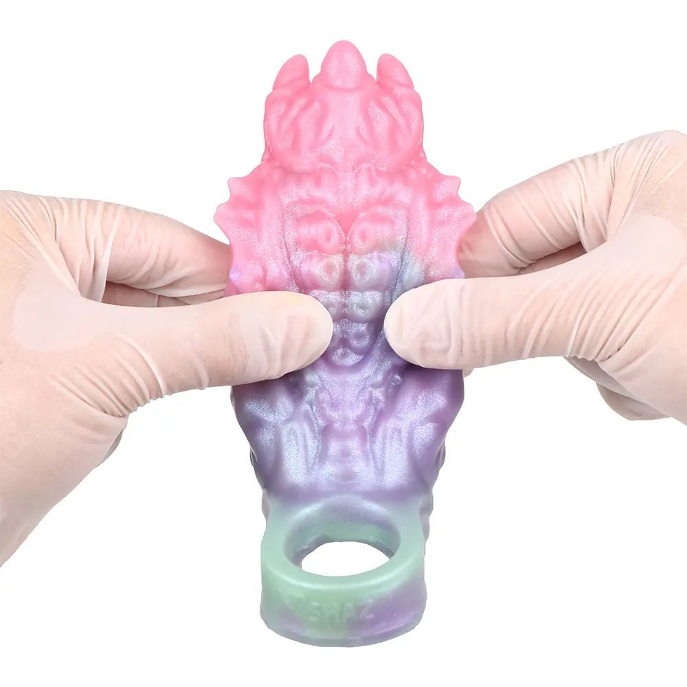 Fantasy Hollow Dildo Sleeve - Silicone Fantasy Sleeve