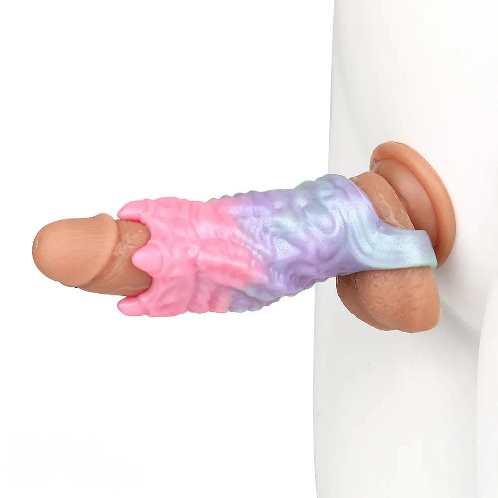 Fantasy Hollow Dildo Sleeve - Silicone Fantasy Sleeve