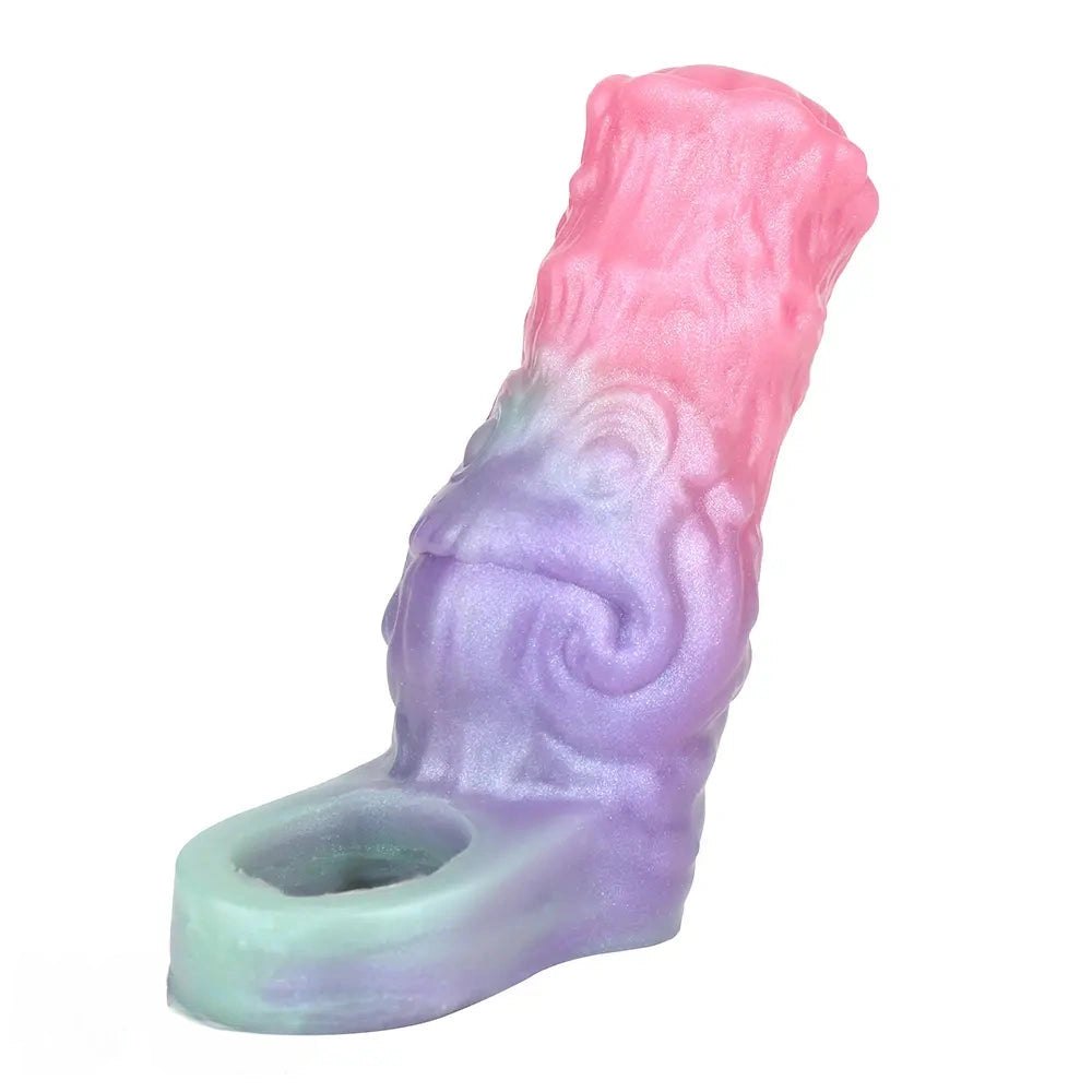 Fantasy Hollow Sleeve Extender 5 in - Fantasy Dragon Dildo