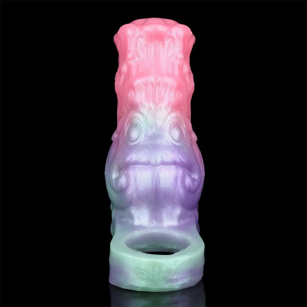 Fantasy Hollow Sleeve Extender 5 in - Fantasy Dragon Dildo