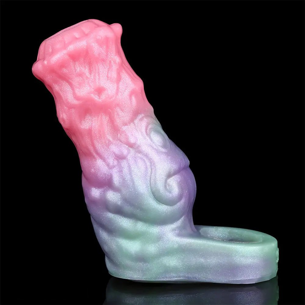 Fantasy Hollow Sleeve Extender 5 in - Fantasy Dragon Dildo
