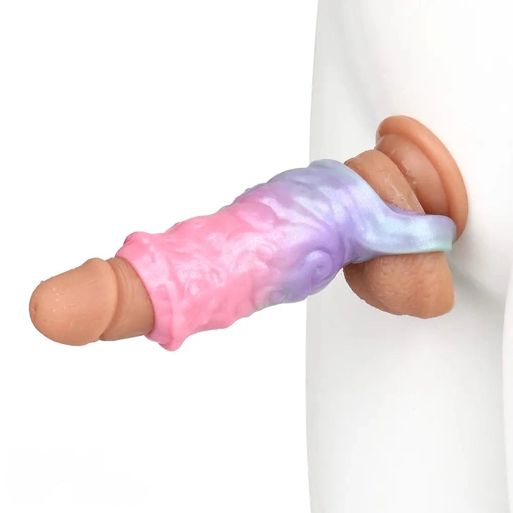 Fantasy Hollow Sleeve Extender 5 in - Fantasy Dragon Dildo