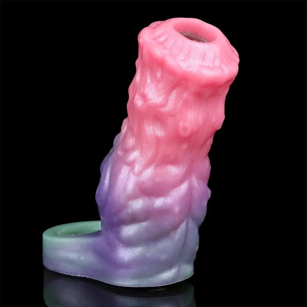 Fantasy Hollow Sleeve Extender 5 in - Fantasy Dragon Dildo
