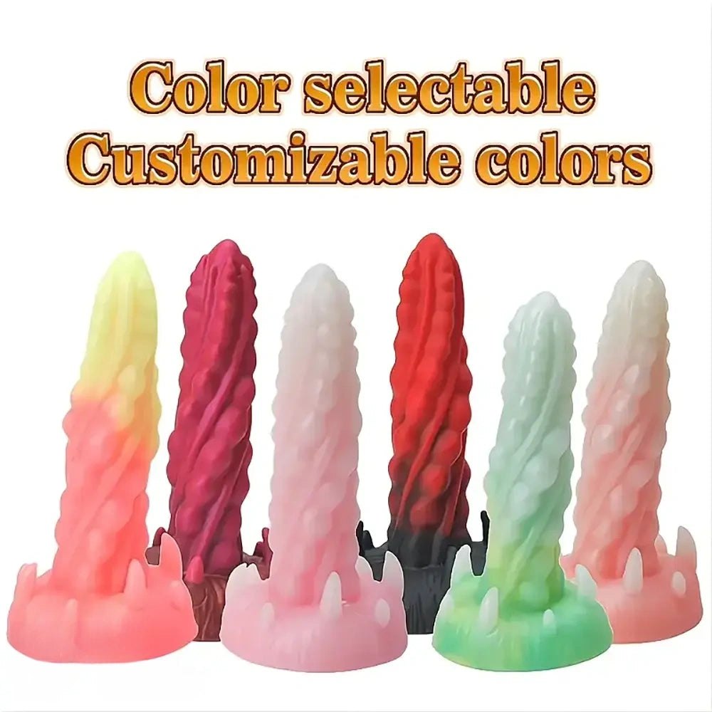 Fantasy Spiral Anal Plug 7.48 in - Silicone Fantasy Butt Plug