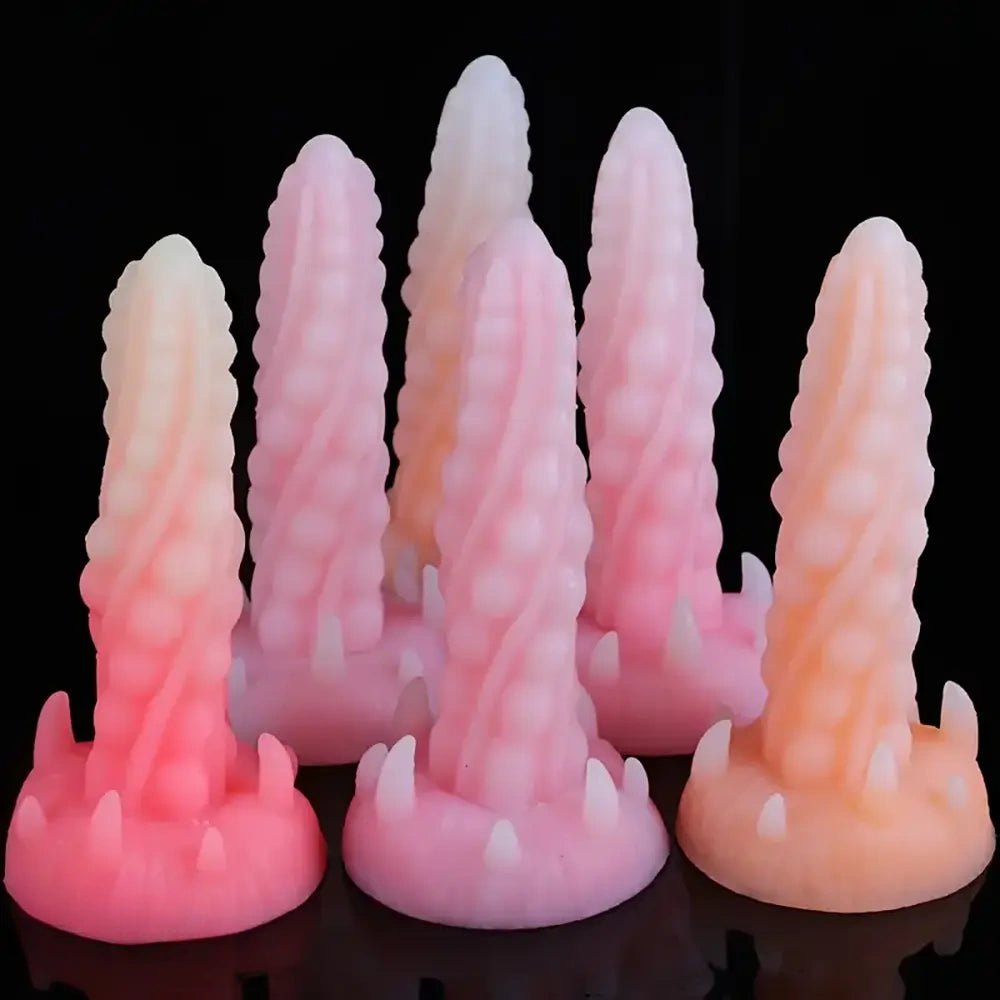 Fantasy Spiral Anal Plug 7.48 in - Silicone Fantasy Butt Plug