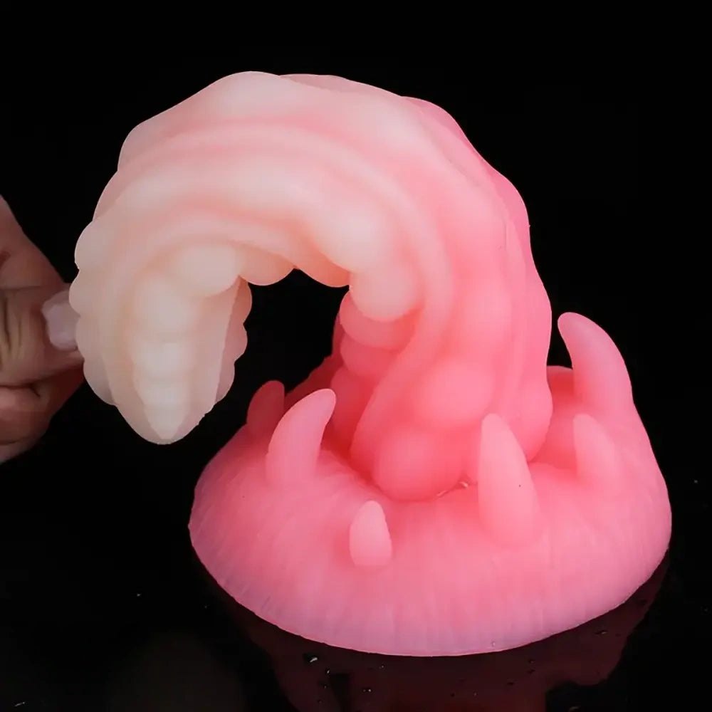 Fantasy Spiral Anal Plug 7.48 in - Silicone Fantasy Butt Plug