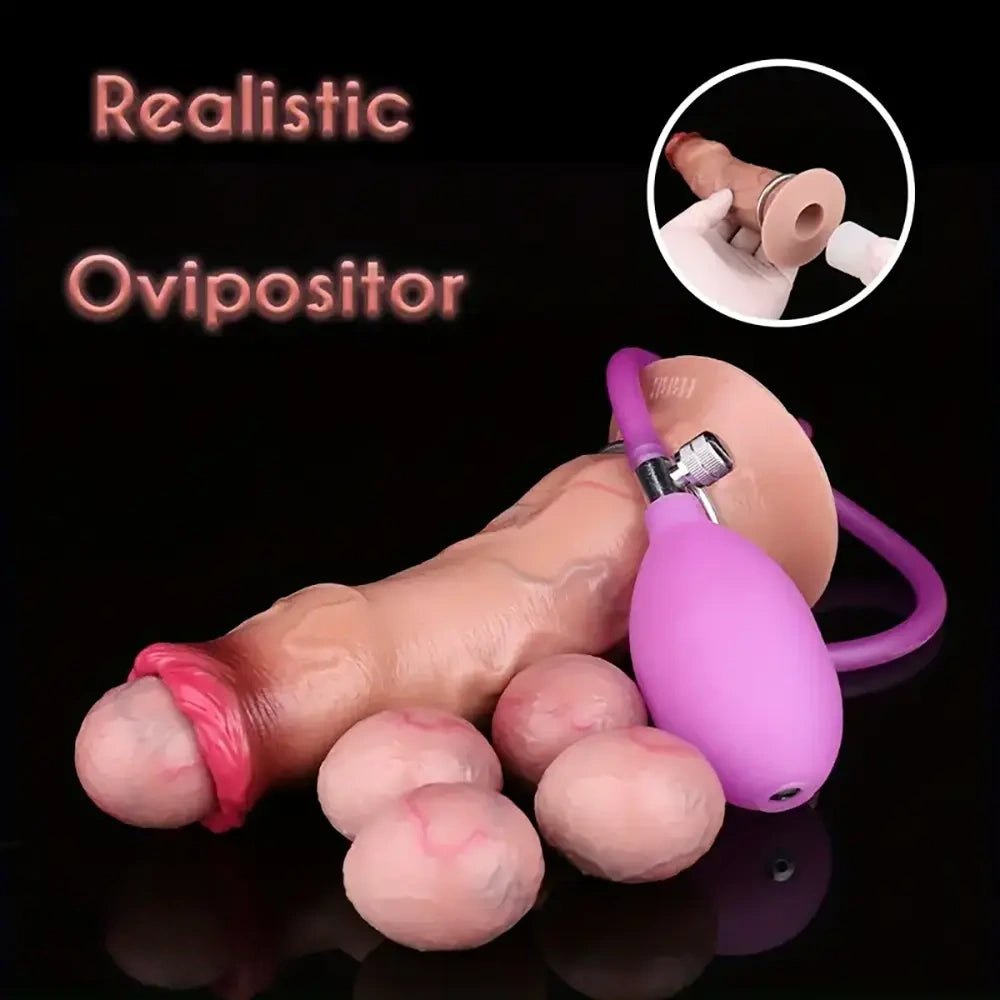 Fantasy Tunnel Dildo 6.6 in - Silicone Fantasy Dildo