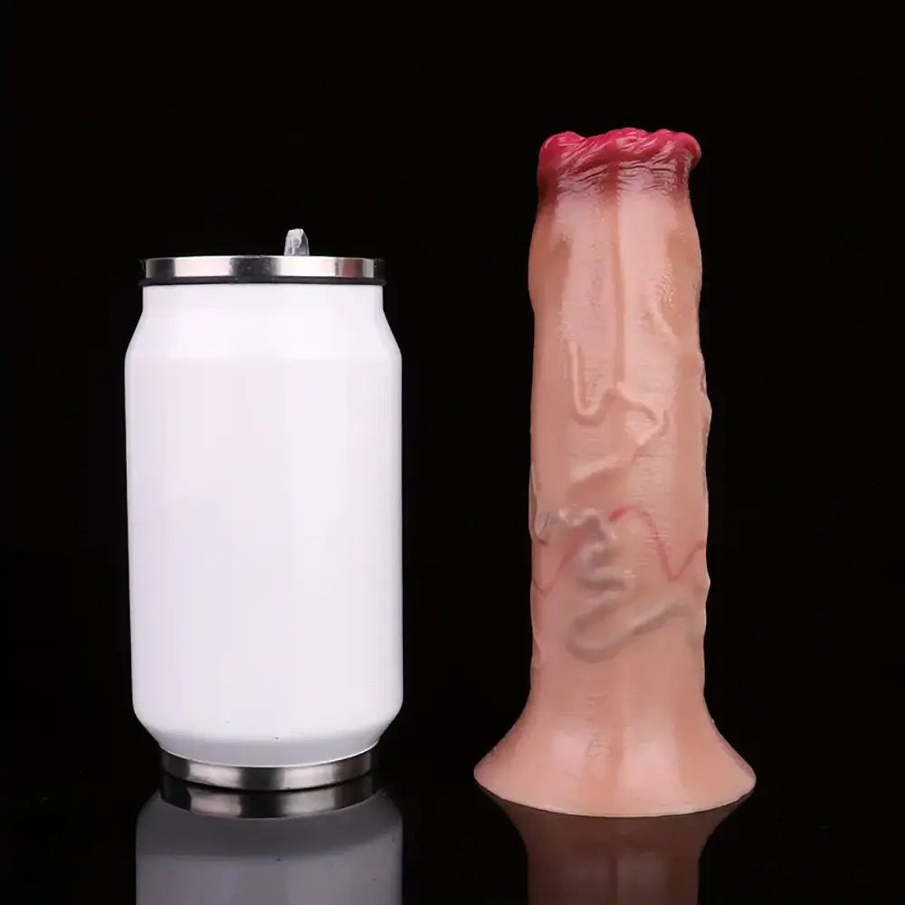 Fantasy Tunnel Dildo 6.6 in - Silicone Fantasy Dildo