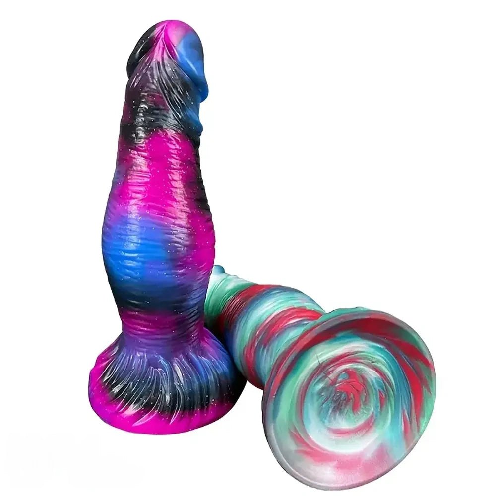 Fat Body Monster Dildo 8 In - Silicone Fantasy Dildo