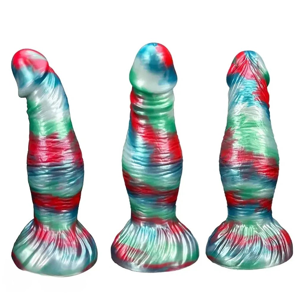 Fat Body Monster Dildo 8 In - Silicone Fantasy Dildo