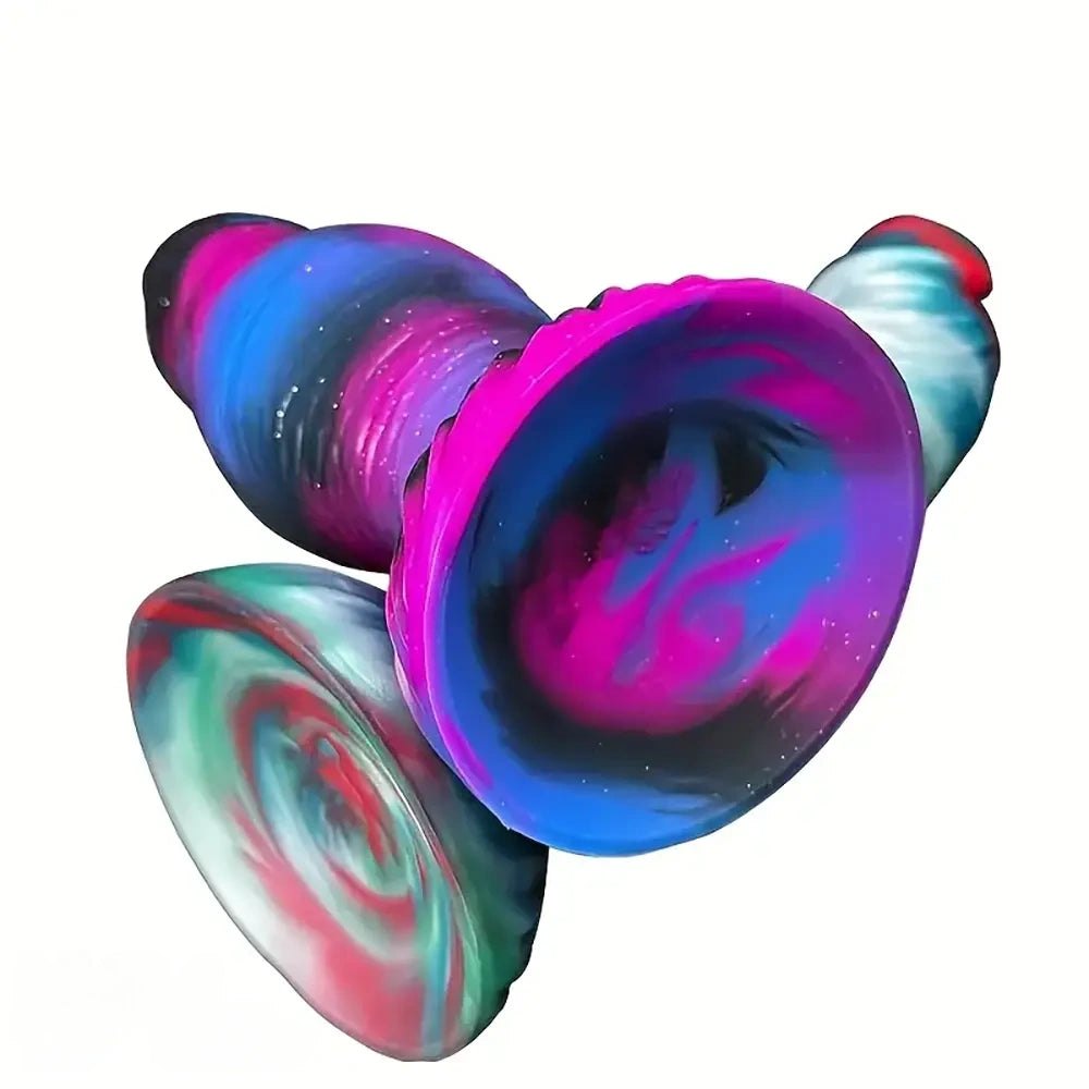 Fat Body Monster Dildo 8 In - Silicone Fantasy Dildo