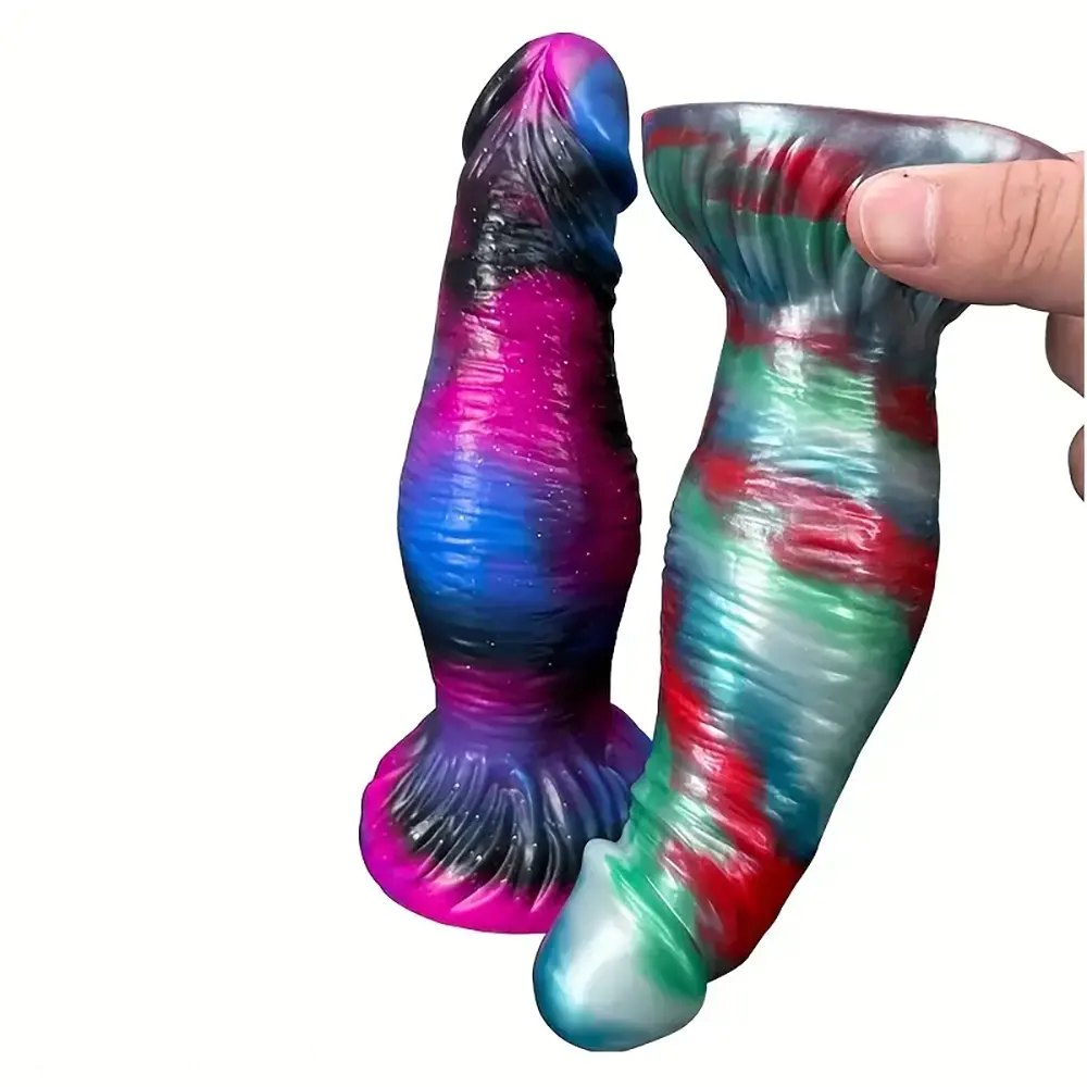 Fat Body Monster Dildo 8 In - Silicone Fantasy Dildo